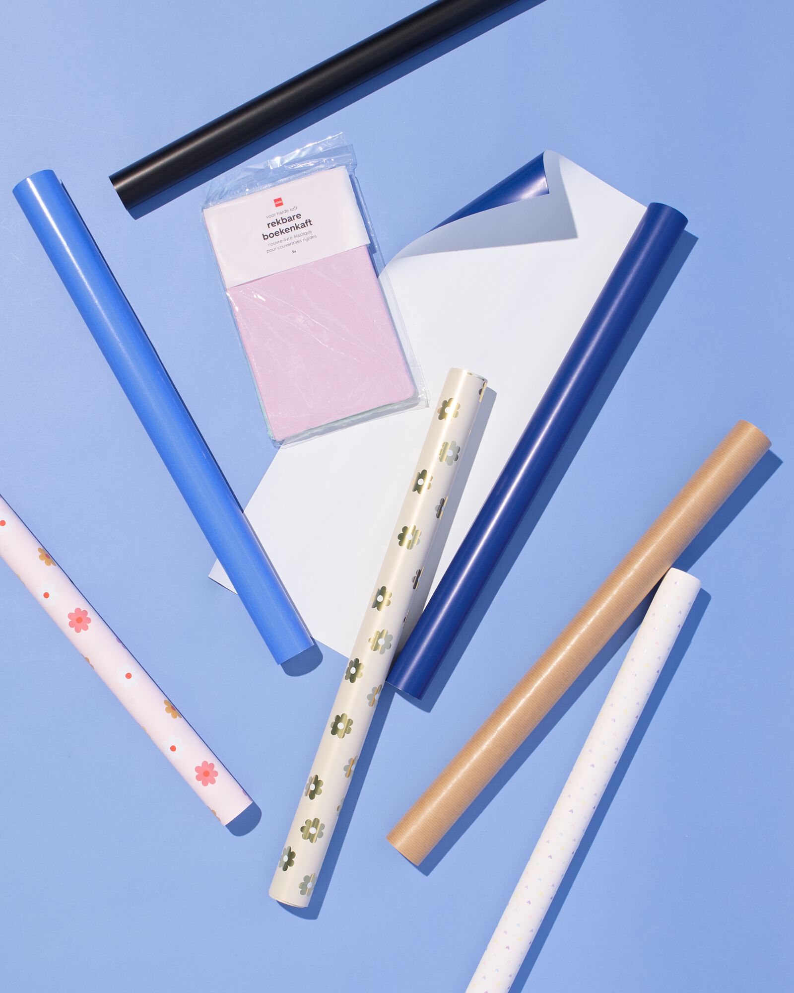 3 rouleaux de papier &agrave; couvrir - 14522205 - HEMA